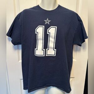 Mens Cowboys #11 Parsons Tshirt size XL